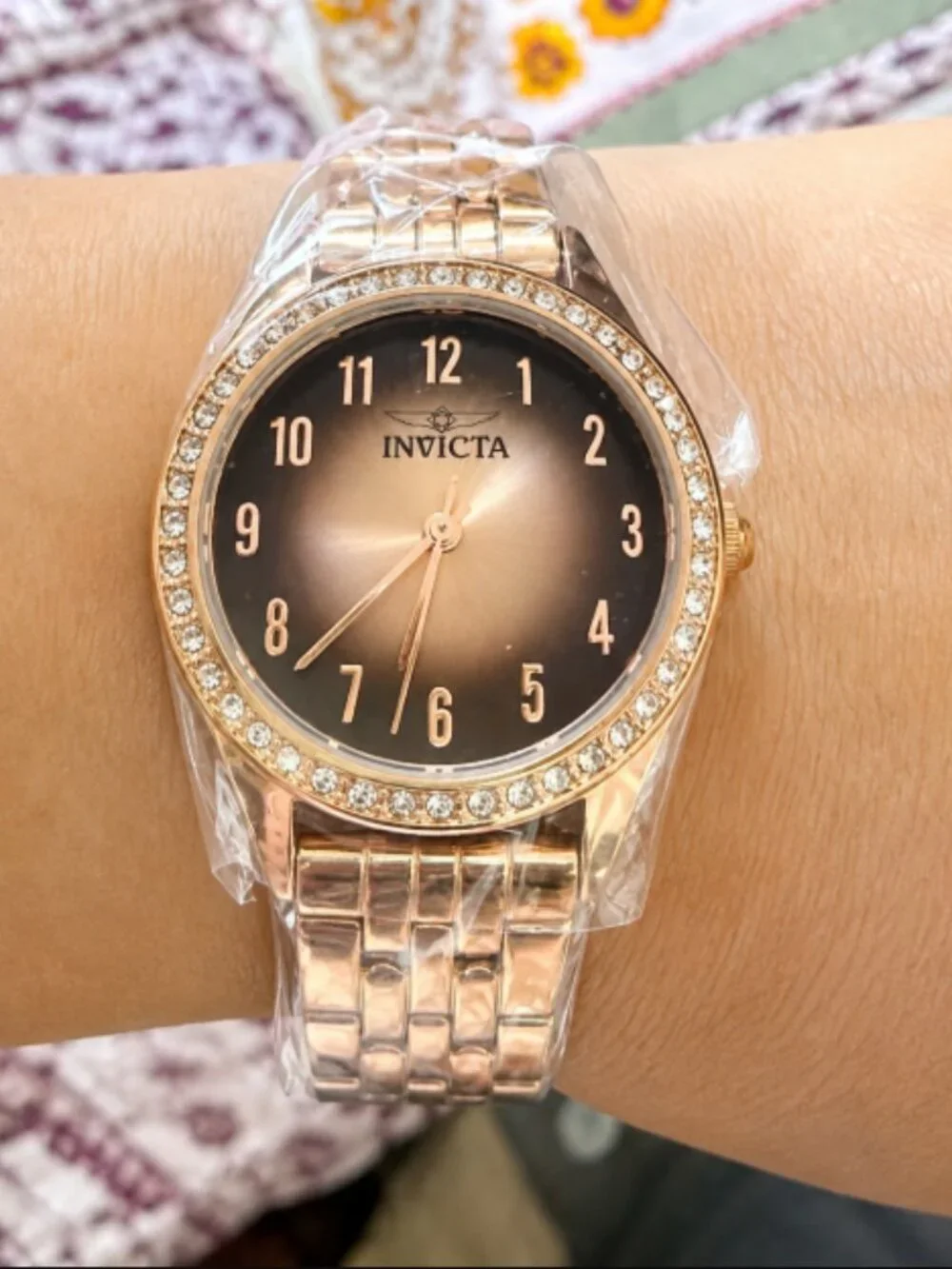 Invicta Celestial Women’s 30mm Rose Gold Crystal Watch-NWT
